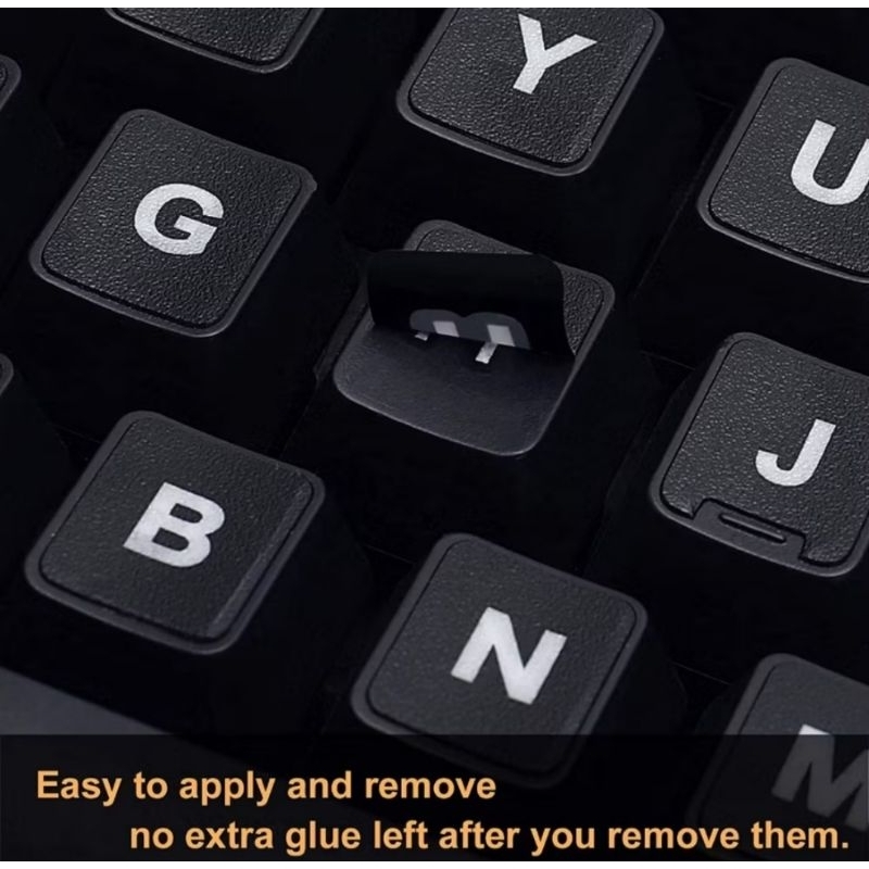 Jual Stiker keyboard English PVC | Shopee Indonesia
