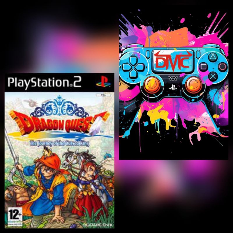 Jeu Dragon Quest Sur PS2 (Sony PlayStation 2) - Édition Platinum - Complet