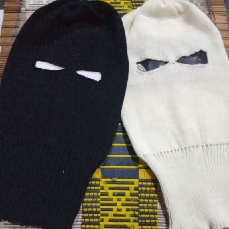 Jual kupluk ninja /kupluk maling/masker kupluk | Shopee Indonesia