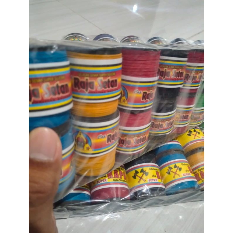 Jual 1lusin senar Gelasan Snap Cap Matot dan biasa 12pcs | Shopee Indonesia