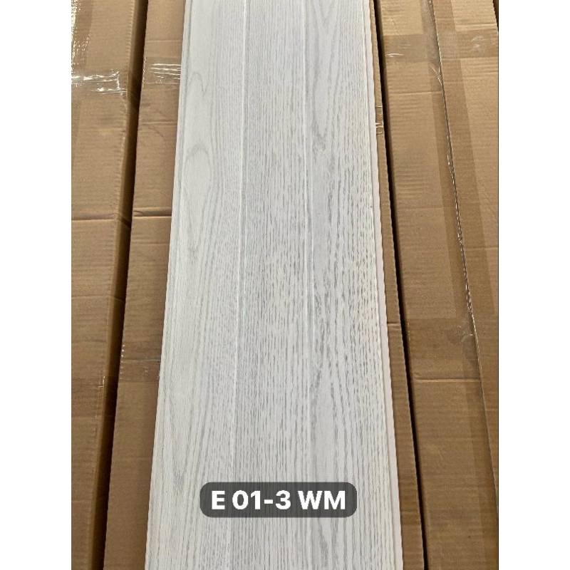 Jual Plafon PVC Elite Serat kayu Putih E 01 - 3WM | Shopee Indonesia