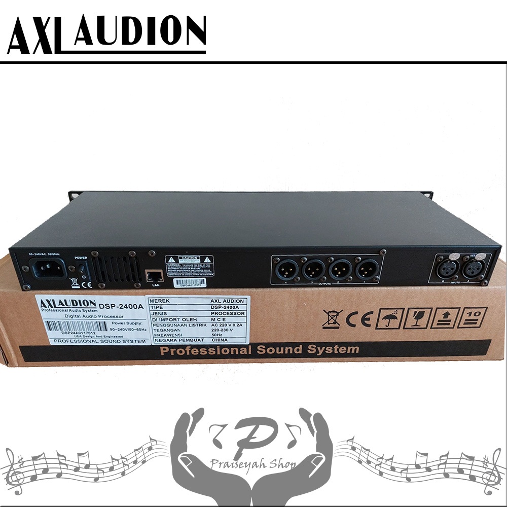 Jual AXL Audion DSP Digital Audio Processor 2 In 4 Out Speaker ...