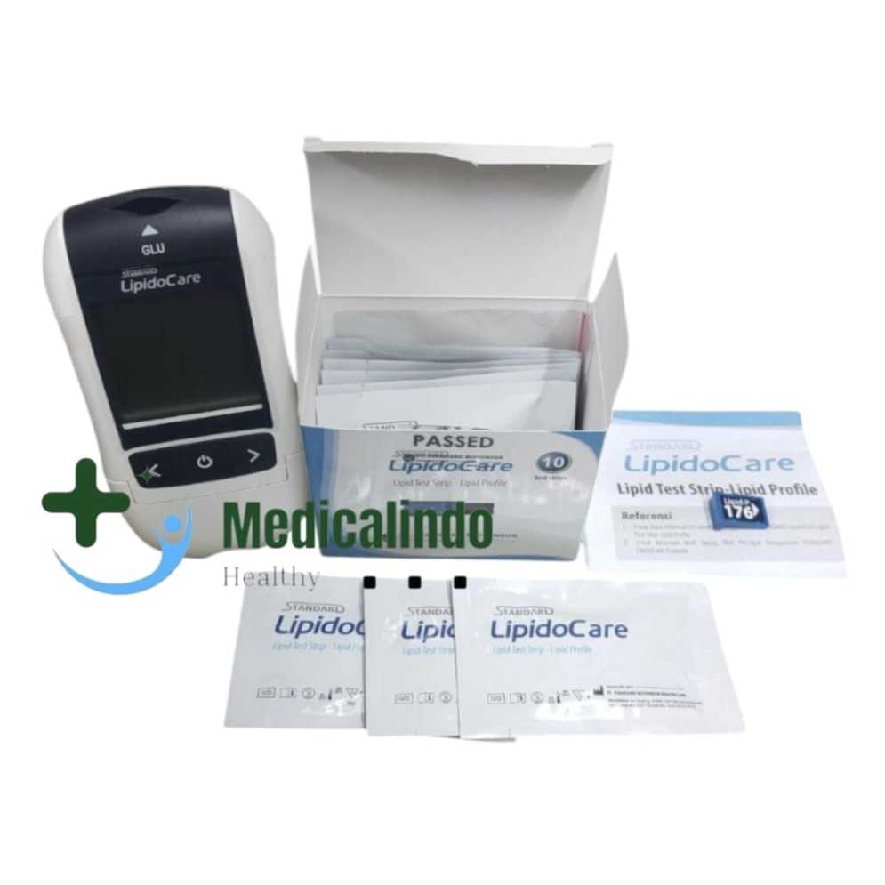 Jual Alat Lipidocare Test Gula, Cholestrol Total, HDL, LDL ...