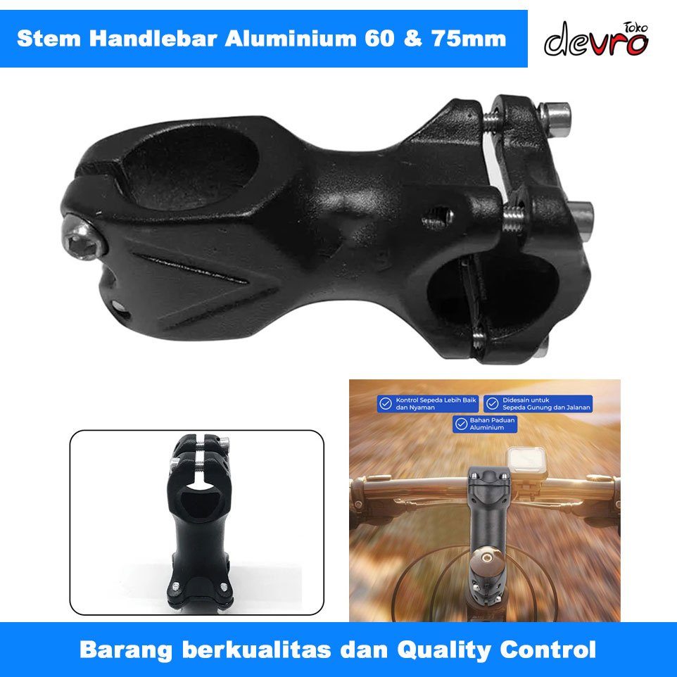 Jual Stem Stang Sepeda - Bicycle Stem Handlebar Stang Sepeda Aluminium ...