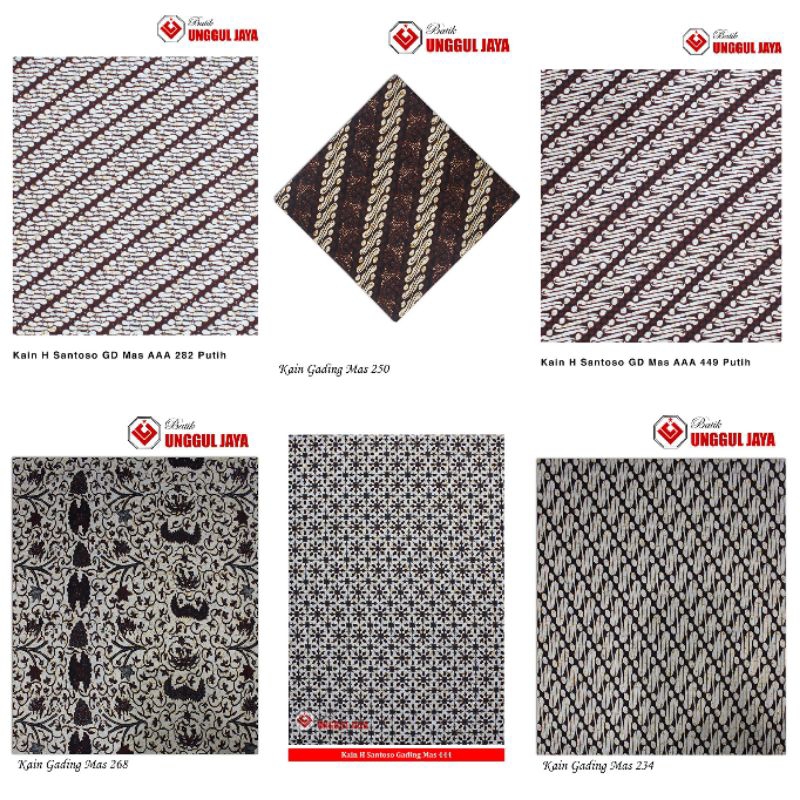 Jual Kain Batik Unggul Jaya - Putri Jelita - H Santoso Gading Mas AAA ...