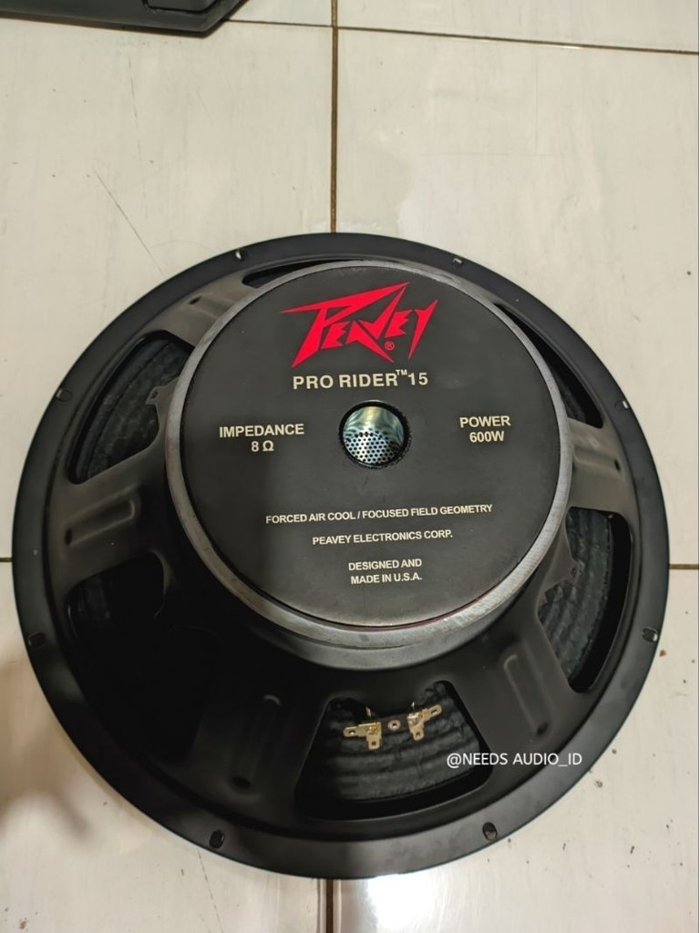 Jual speaker 15 inch PEAVEY PRO RIDER 600 WATT VC 3 IN | Shopee Indonesia