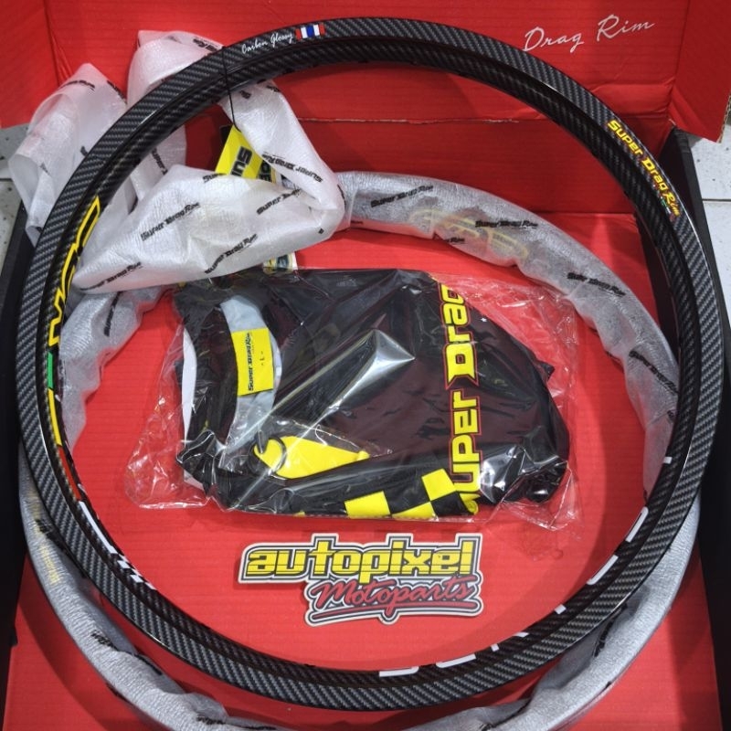 Jual Velg carbon SDR 17 120/140 velg carbon super drag rim thailand ...