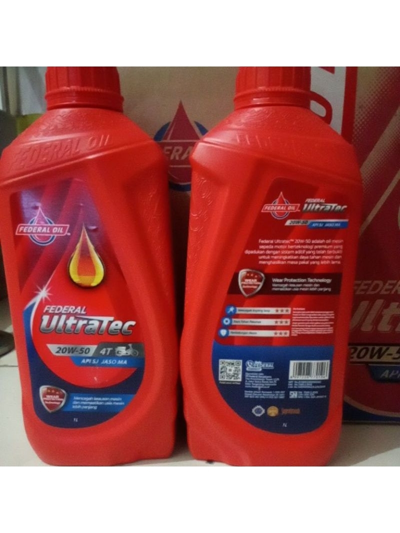 Jual Oli federal ultratec 1liter | Shopee Indonesia