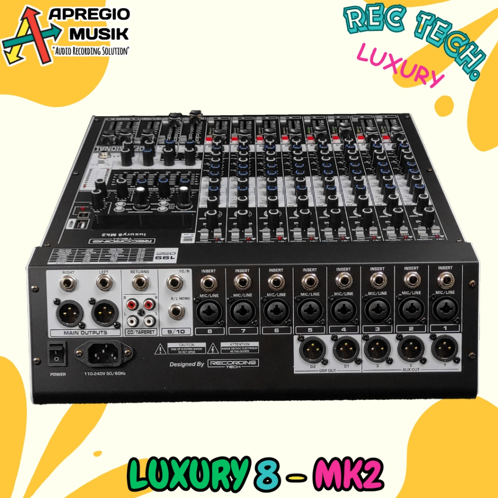 Jual Recording Tech RT Luxury 8 MK2 MK II MK 2 MKII luxury8 luxury-8 ...