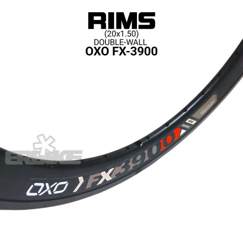 Jual VELG RIMS 20 MURNI 4CM 36H DOUBLE WALL SEPEDA BMX/LIPAT/MINITREX ...