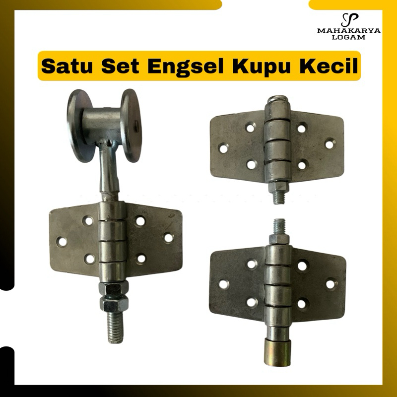 Jual Satu Set Engsel Henderson Kupu Kecil Bawah Kuning // Roda Atas ...