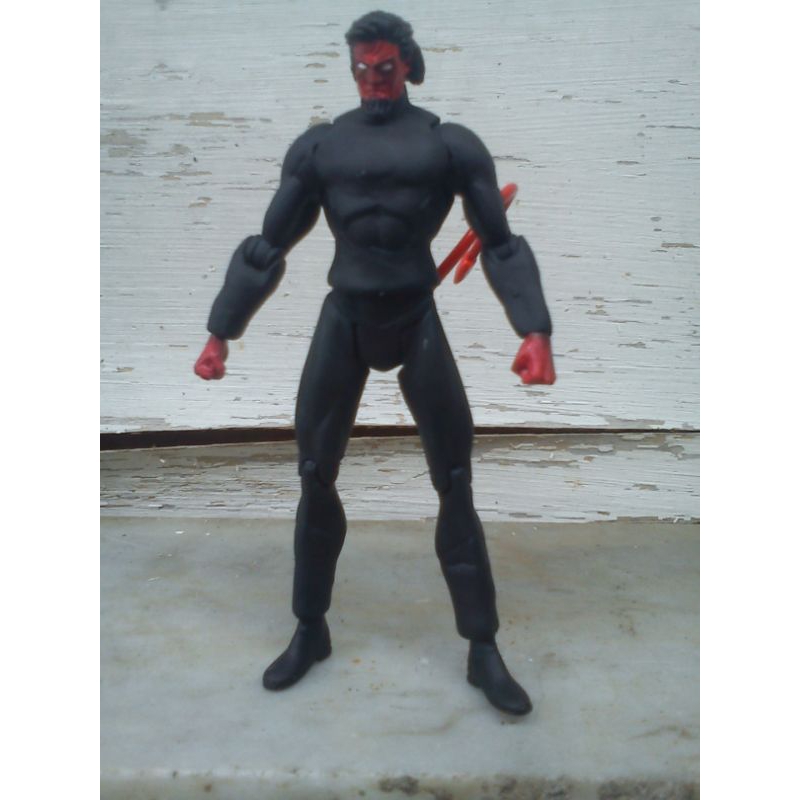 Jual custom action figure xmen azazel # Marvel movie Deadpool shf body ...