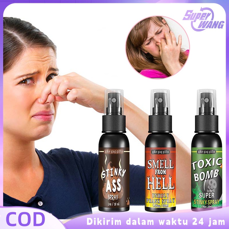 Jual 30ml Parfum Bau Kentut Fart Spray Bau Tai Parfume Mainan Semprotan ...