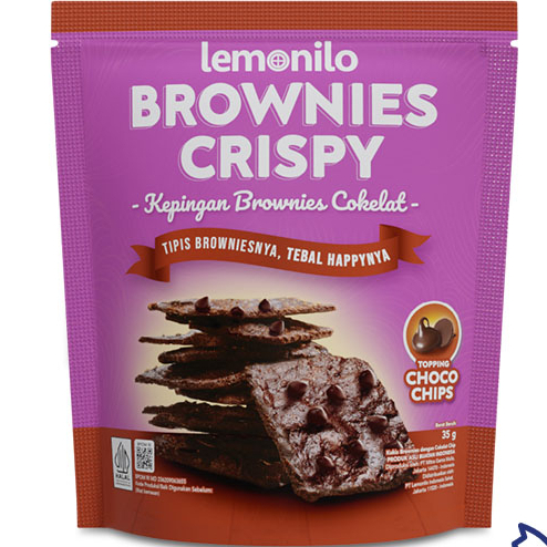 Jual Lemonilo Brownies Crispy Choco Chips & Lemonilo Brownies Crispy ...