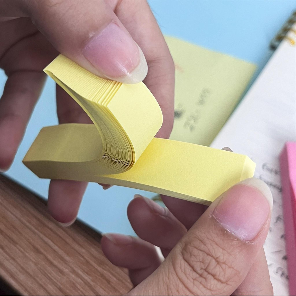 Jual Sticky Notes Memo Polos 100 lembar 4 Warna / Penanda Buku 76x76 ...