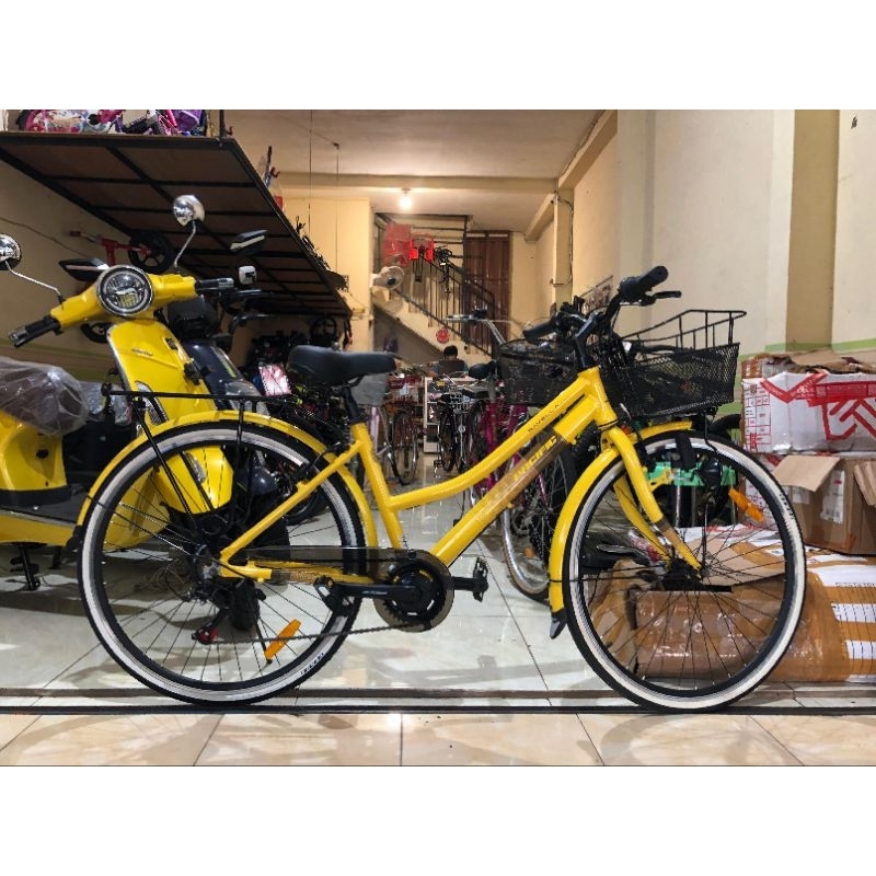 Jual SEPEDA KERANJANG MINI 26 PACIFIC RAVELLA ULTRA 7 SPEED | Shopee ...