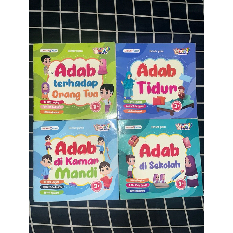 Jual Bilingual full color: (Adab terhadap Orang Tua, Adab di Kamar ...