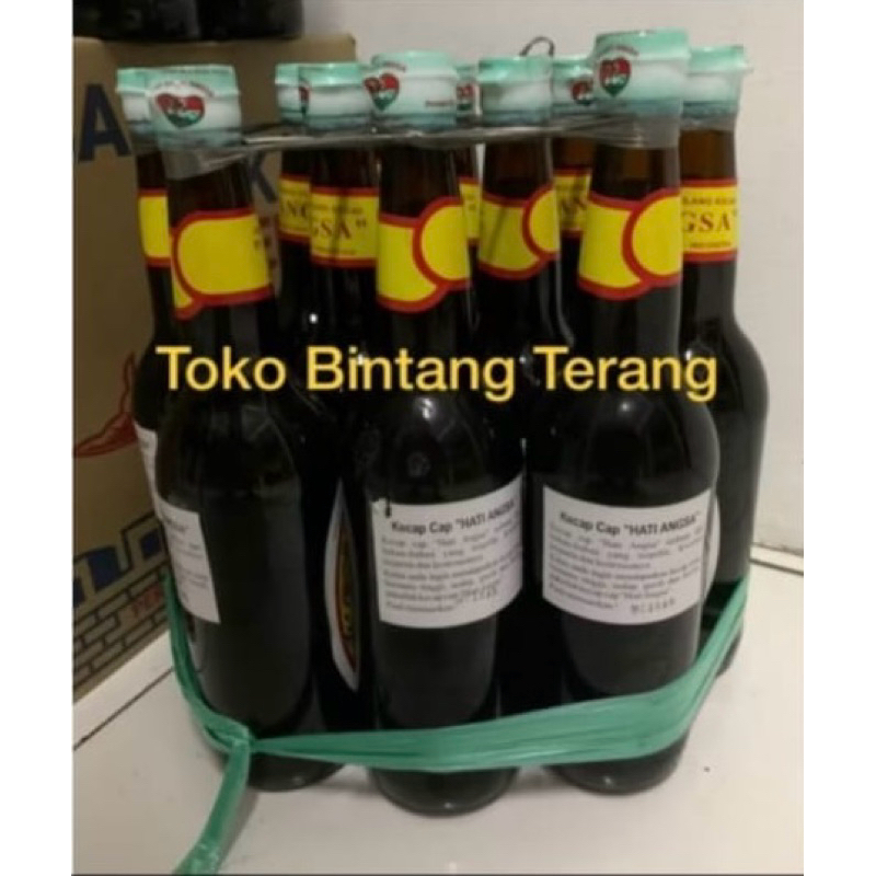 Jual Kecap Asin Cap Hati Angsa 600 ml x 12 botol per Dus / 1 Lusin Asli ...