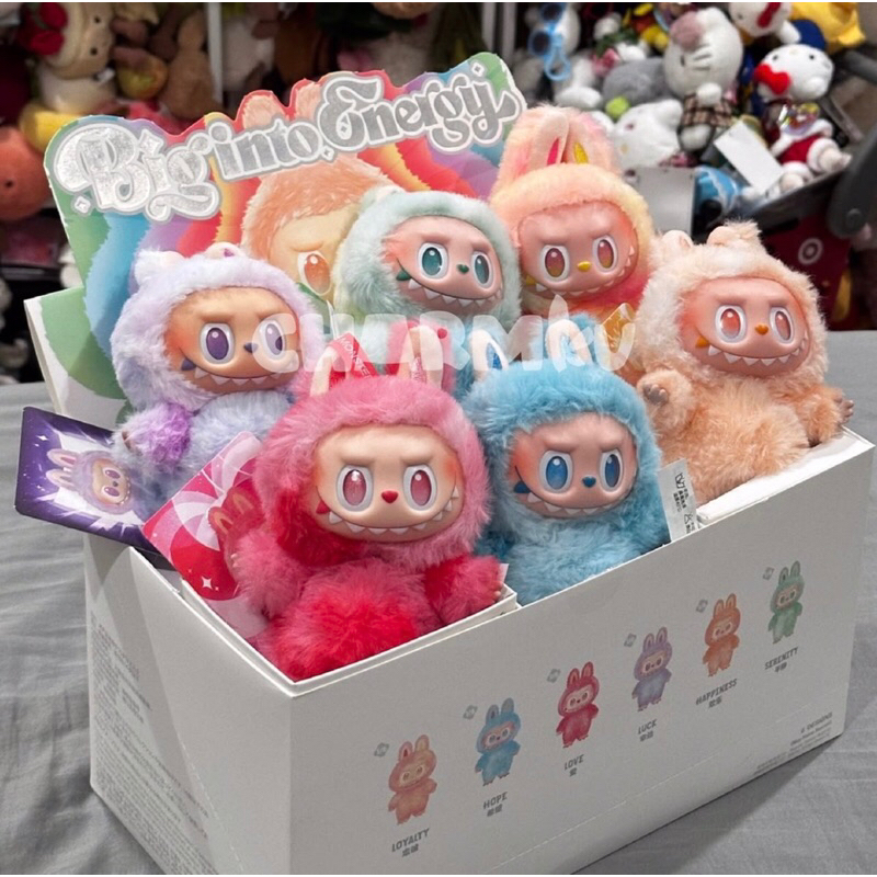 Jual Labubu Big Into Energy Series V3 The Monsters Keychain | Shopee ...