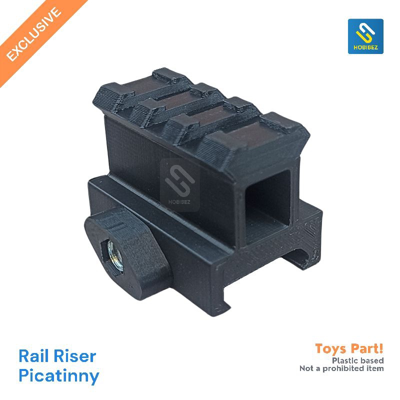 Jual Replika Rail Riser V2 Peninggi Aksesoris Mainan 3DP Art Plastik ...