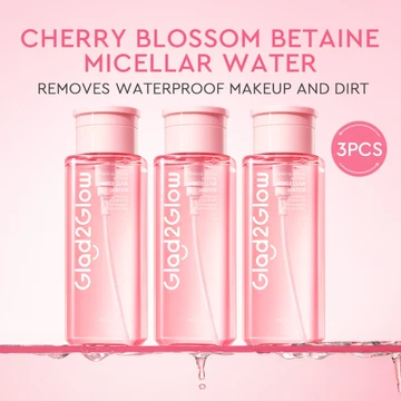 100 Beli 2 Save More Glad2Glow Make Up Remover Cleansing Water 300ml Cherry Blossom Betaine