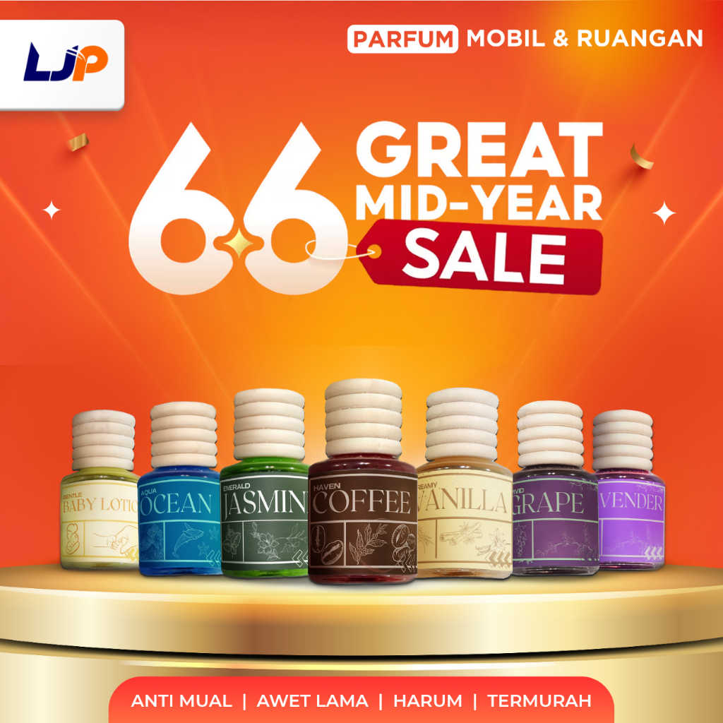 Jual LJP for Car - Parfum Mobil Gantung Mewah Pengharum Ruangan | 10ml ...