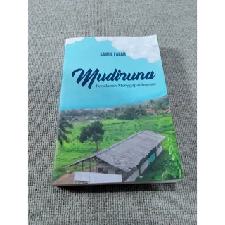 ( PROMO BUKU MURAH ORIGINAL ) BUKU NOVEL / BIOGRAFI / MUDIRUNA / PERJALANAN MENGGAPAI IMPIAN - SAIFUL FALAH
