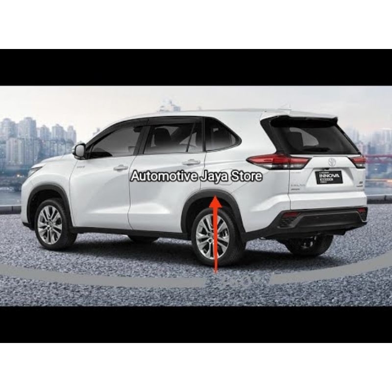 Jual Moulding Over Fender Bodykit Innova Zenix Original Toyota | Shopee ...