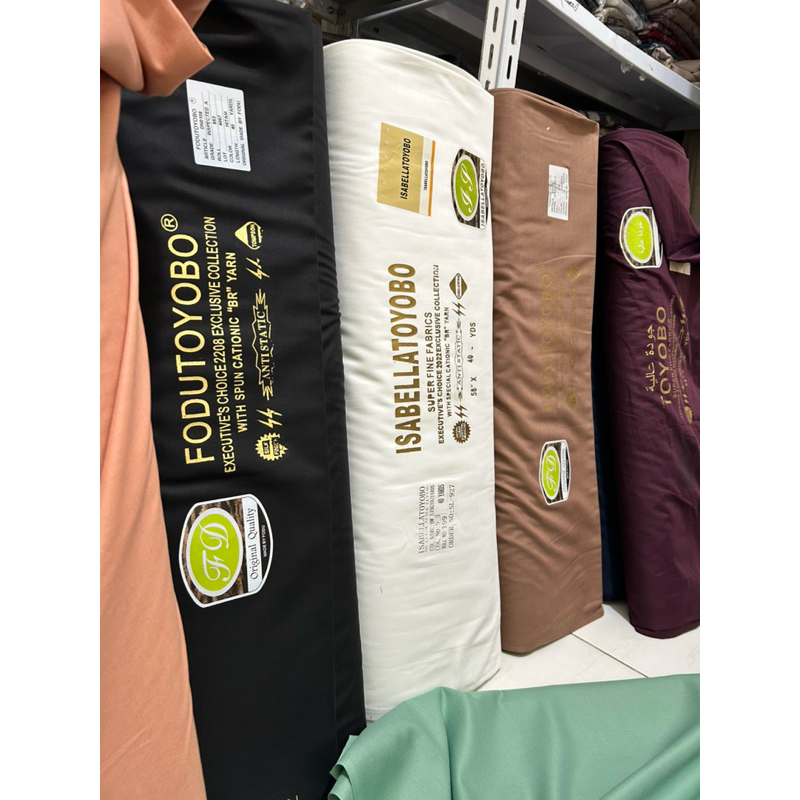 Jual Polosan bahan toyobo fodu dan armanyy silk polosan untuk gamis ...