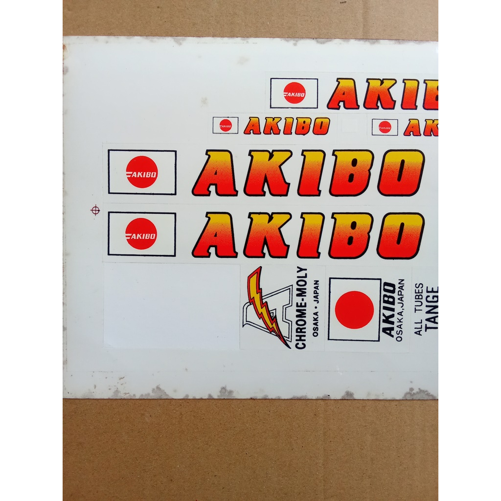 Jual Stiker sepeda Akibo Japan ukuran besar | Shopee Indonesia