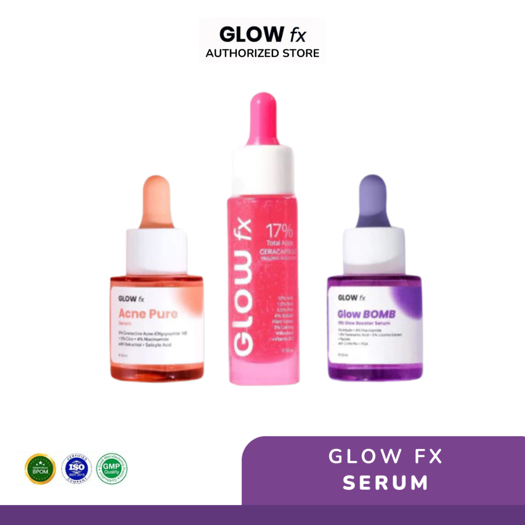 Jual GLOW FX Glow Bomb Serum | Acne Pure Serum - Serum Glowing & Bekas ...
