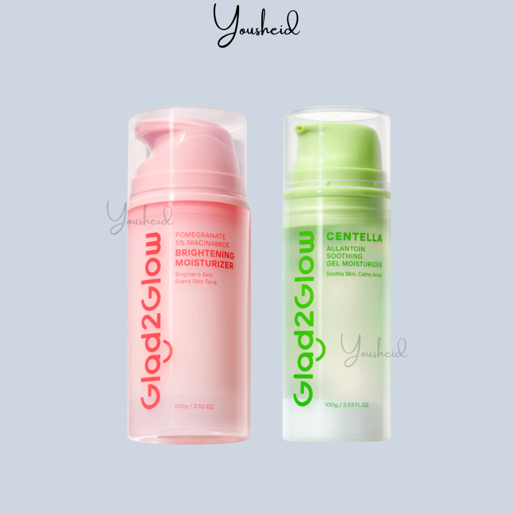 Glad2Glow Moisturizer Pomegranate Centella || Glad2Glow Brightening Soothing Moisturizer