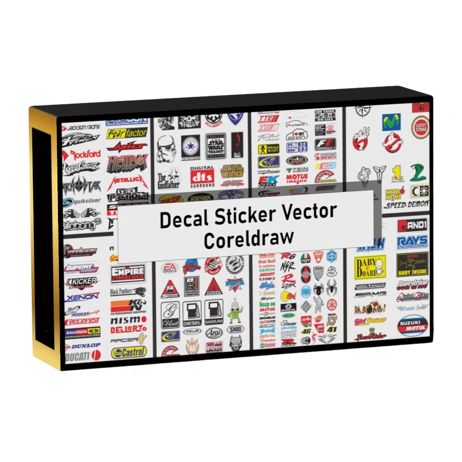 Jual Decal Sticker Vector - Template Bisa Edit Siap Cetak Format CDR ...