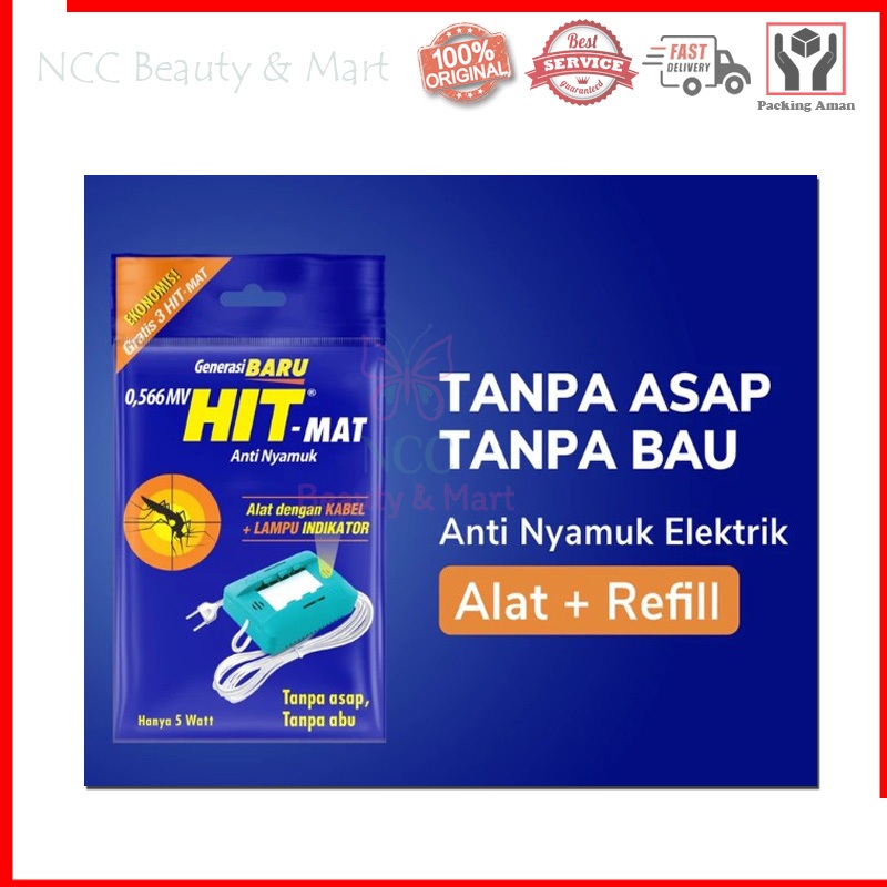 Jual * NCC * HIT MAT Anti Nyamuk Alat dengan Kabel dan Lampu Indikator ...