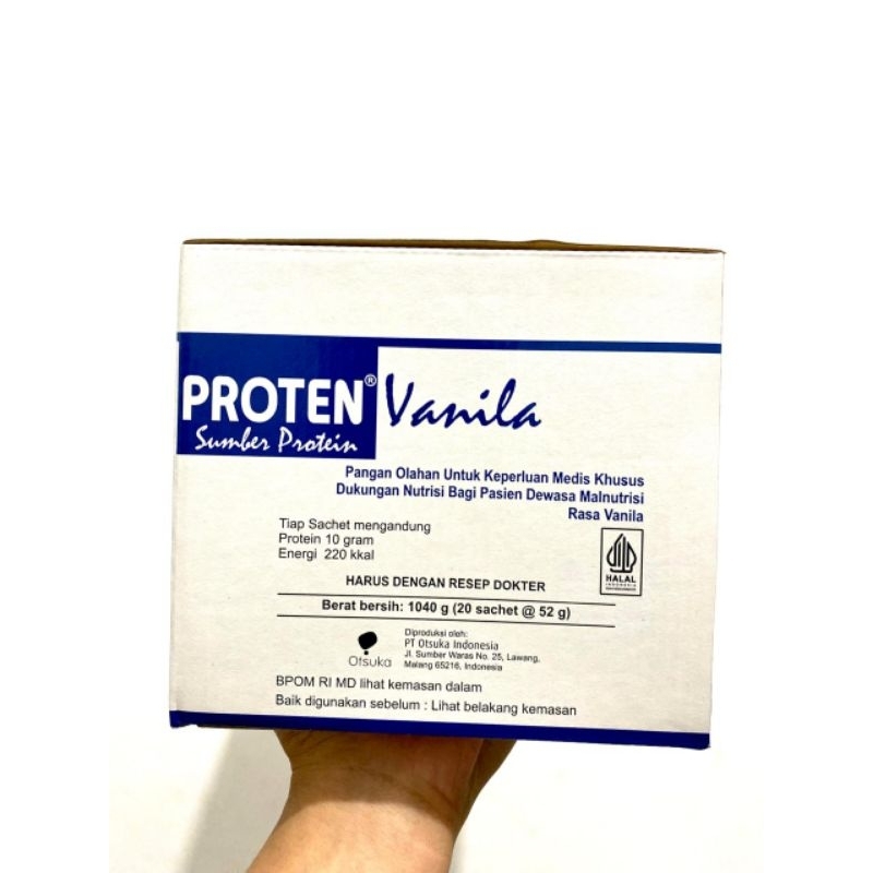 Jual PROTEN Susu Protein Rasa Vanilla & Coklat | Shopee Indonesia