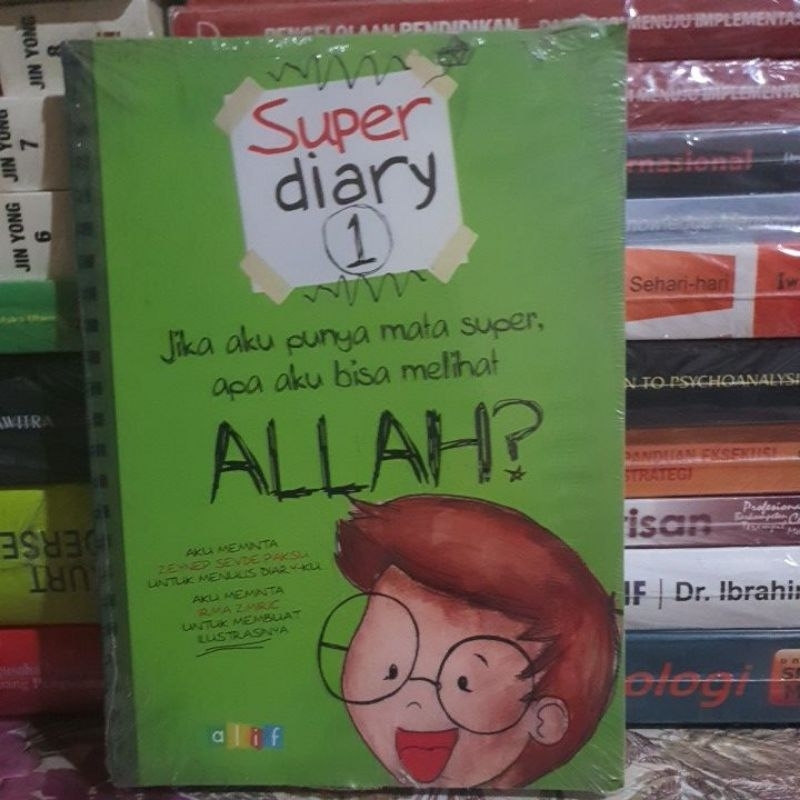 Jual BUKU ORIGINAL SUPER DIARY 1 - Jika aku Punya Mata Super Apa Aku ...