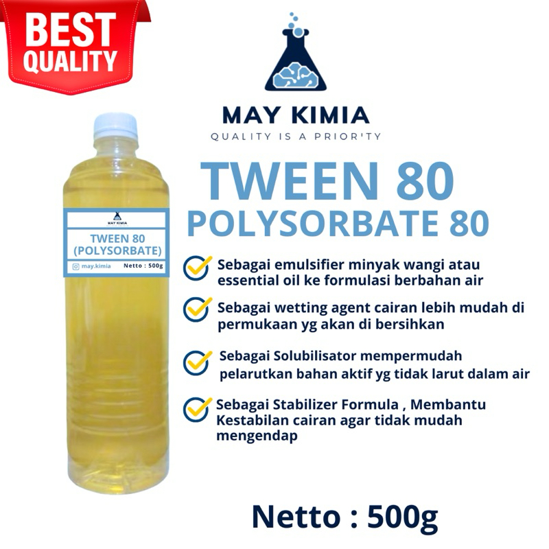 Jual Tween 80 / Tween 80 0,5kg / Twen 80 500g / polysorbate 80 ...