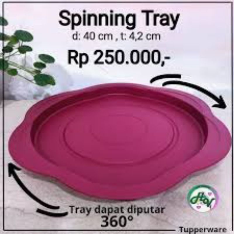 Jual Spinning Tray Tupperware | Shopee Indonesia