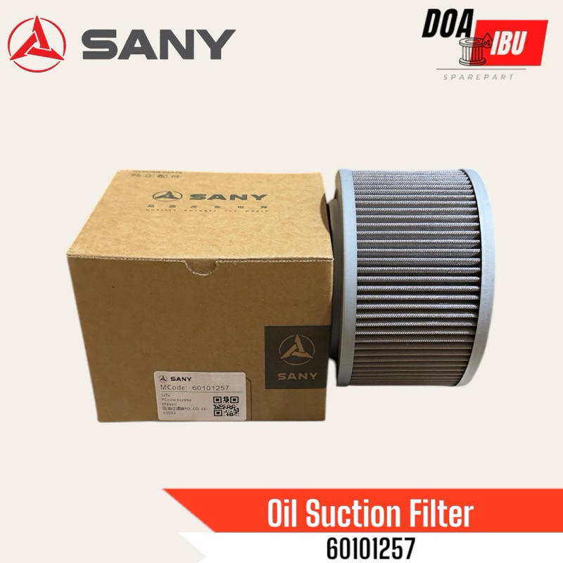 Jual Oil Suction Filter SANY SY135F, SY215C-T3, SY365H. 60101257 ...