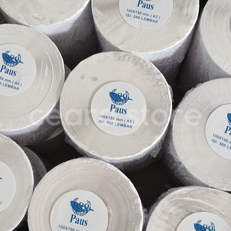 Jual STICKER LABEL THERMAL ROLL 1x15 ISI 5 UKURAN A6 PAUS | Shopee ...