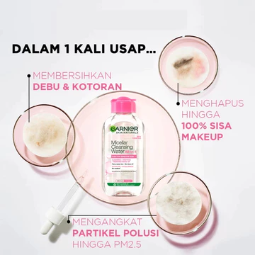 Garnier Micellar Cleansing Water Pink 125 Ml