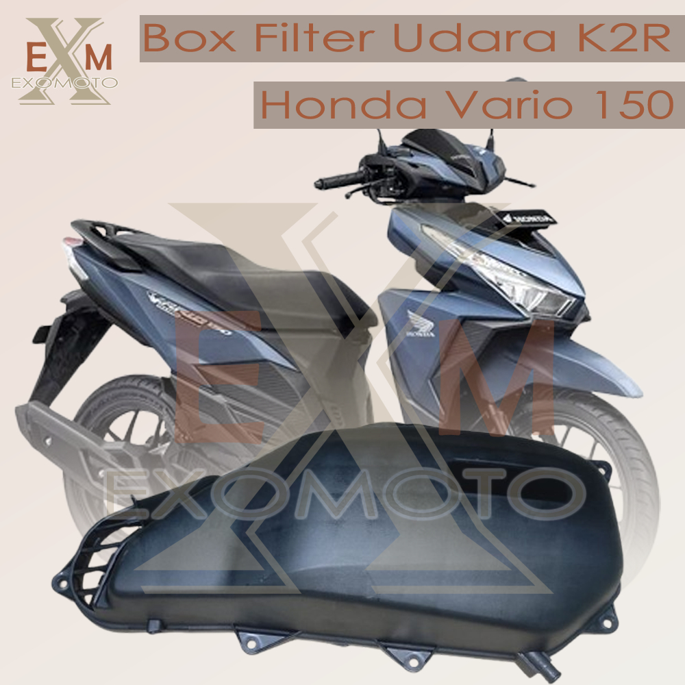 Jual Box Filter Udara Motor K2R Honda Vario 2012-2018 Exomoto | Shopee ...