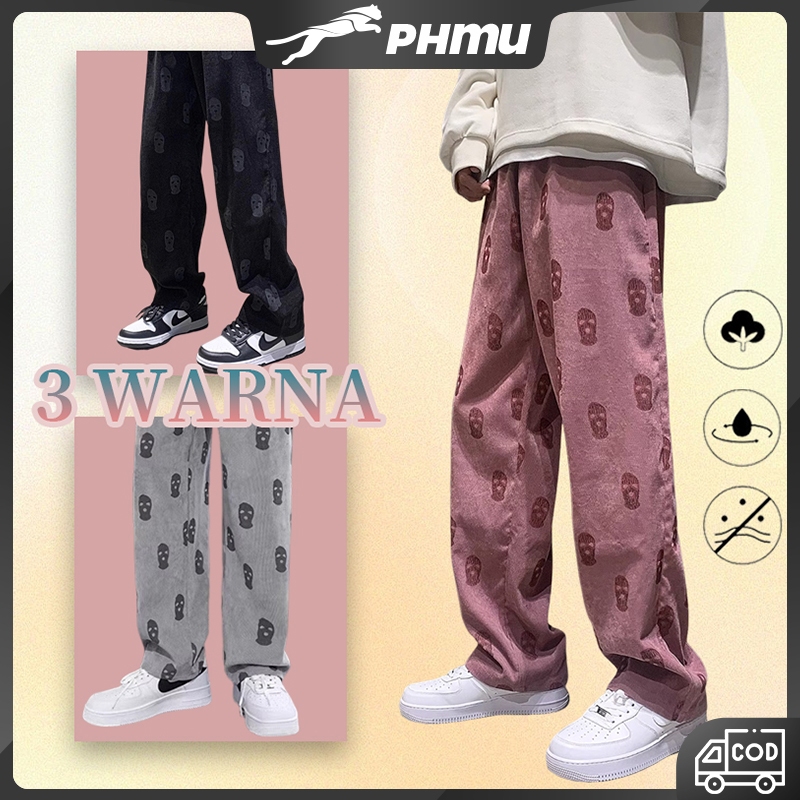 Jual PHMU celana baggy celana panjang pria celana corduroy pria celana ...