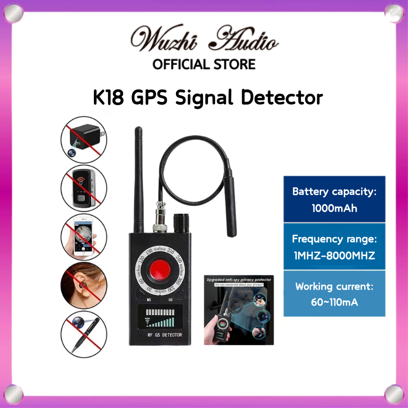 Jual RF Signal Detector K18 Alat Pelacak Spy Cam CCTV Signal GPS ...