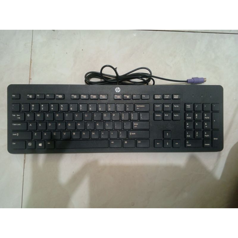 Jual Keyboard PS2 Bulat Original Merk HP PN 803180-001 Ex Kantor ...