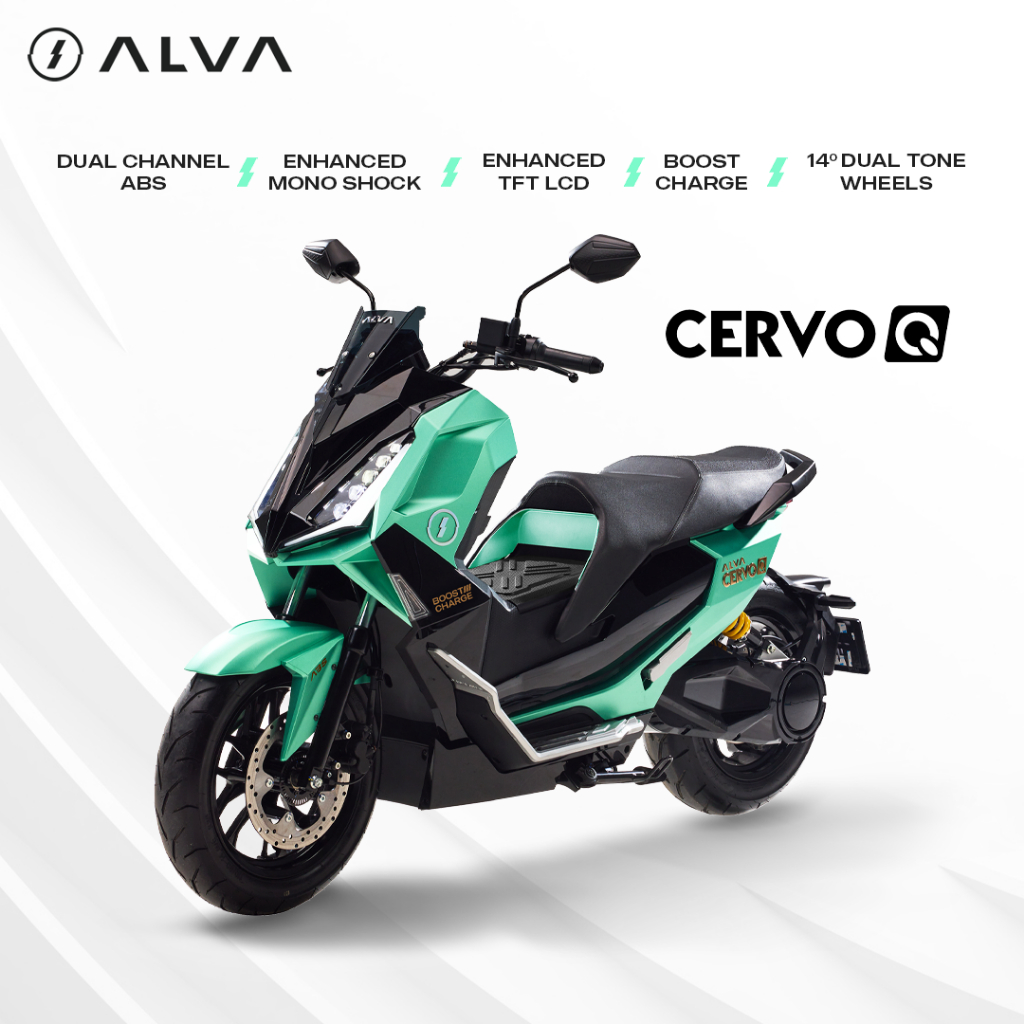 Jual Alva Alva Cervo Q Sepeda Motor Listrik 2 Baterai Shopee Indonesia