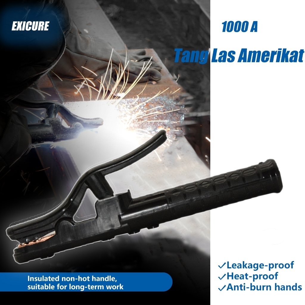 Jual Tang Stang Las 1000A Electrode Holder MMA Amerika Welding Torch ...