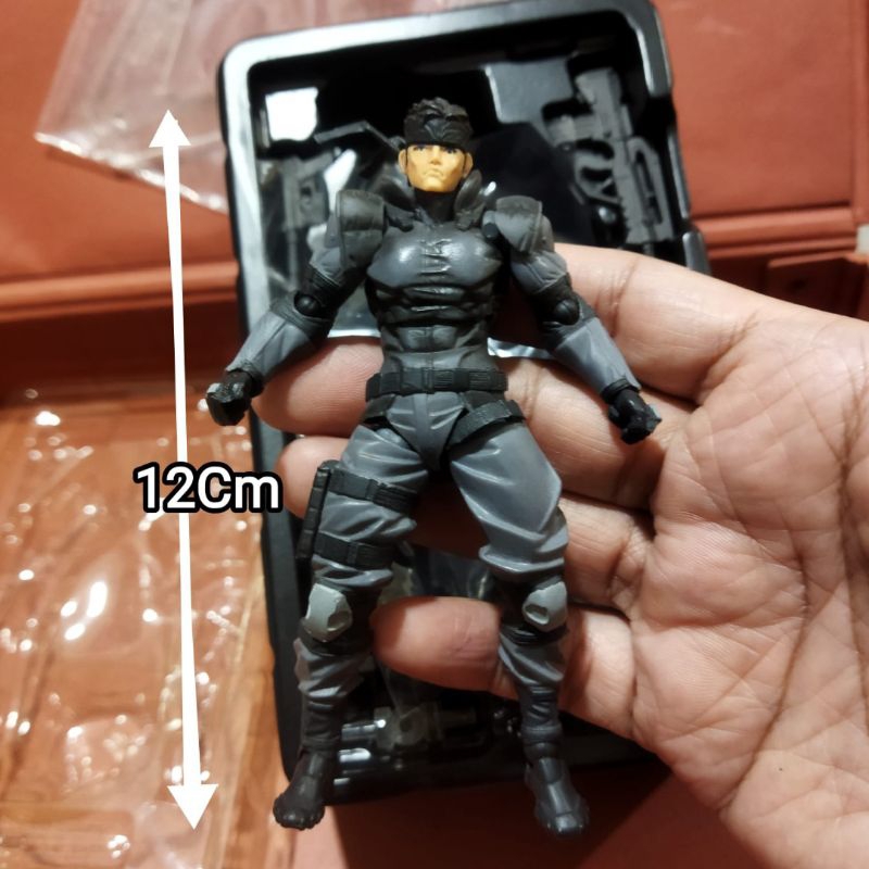 Jual Revoltech Yamaguchi Micro Revol Mini Snake METAL GEAR SOLID ...