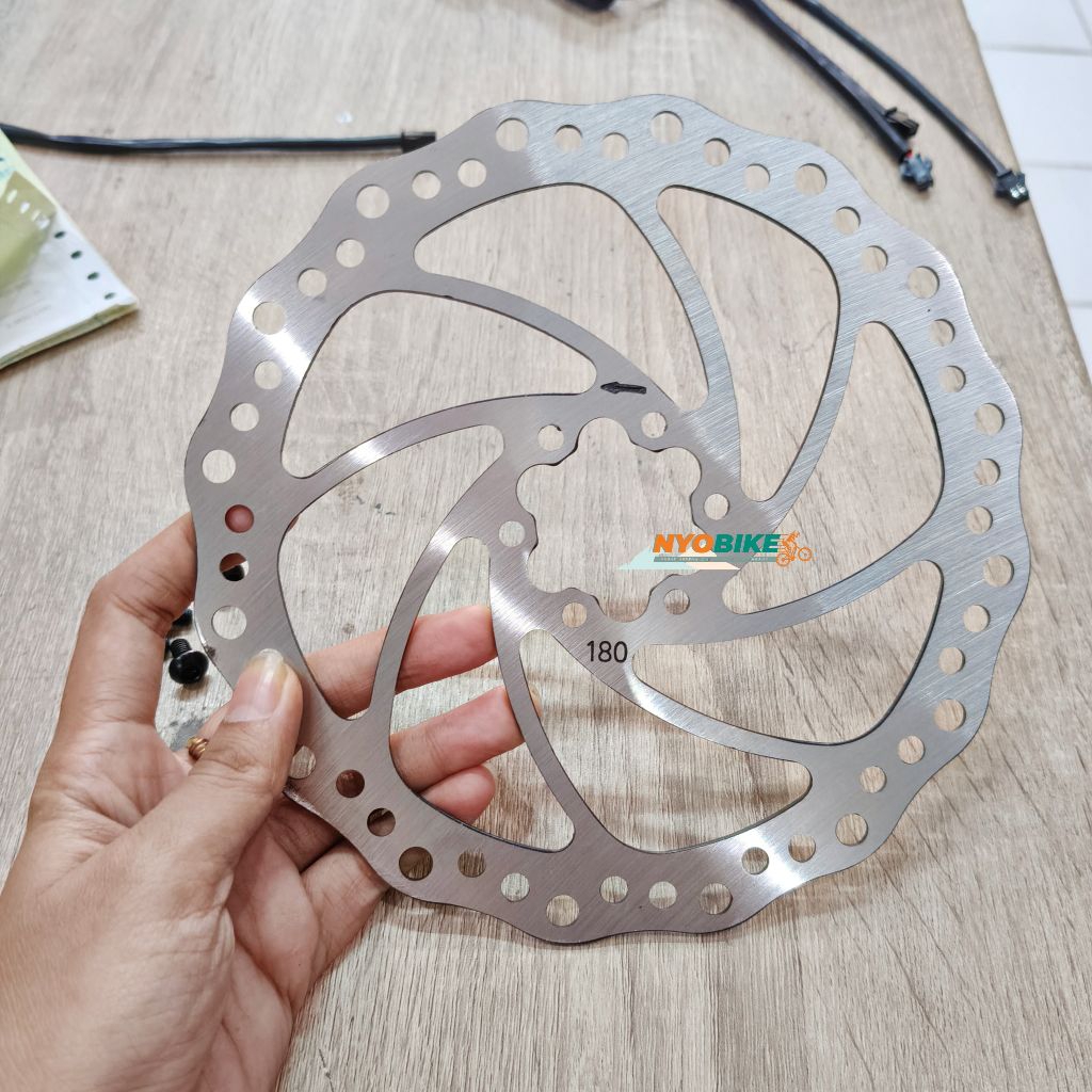 Jual ROTOR SEPEDA OXO UKURAN 160MM DAN 180MM INCLUDE BAUT ROTOR ...