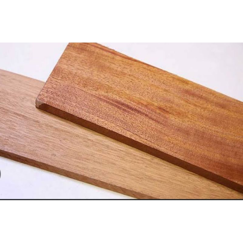 Jual papan kayu mahoni amplas halus alas rak ambalan panjang 100cm ...